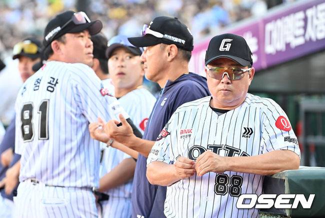[OSEN=부산, 이석우 기자]  롯데 자이언츠 김태형 감독 116 2025.07.25 / foto0307@osen.co.kr