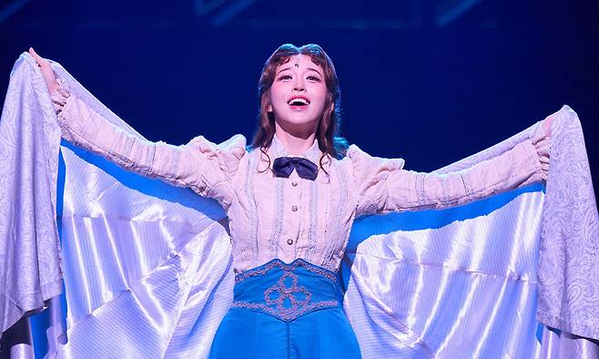 뮤지컬&nbsp;‘팬텀’에서 열연 중인 배우 송은혜.&nbsp; &nbsp; &nbsp; &nbsp; EMK뮤지컬컴퍼니&nbsp;제공