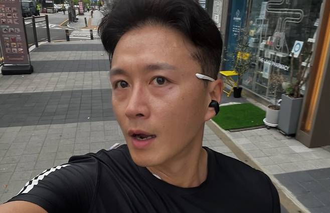 배우 진태현이 이성 만남이 목적이 된&nbsp;러닝 크루에 대해&nbsp;솔직한 생각을 밝혔다. 진태현 인스타그램 캡처
