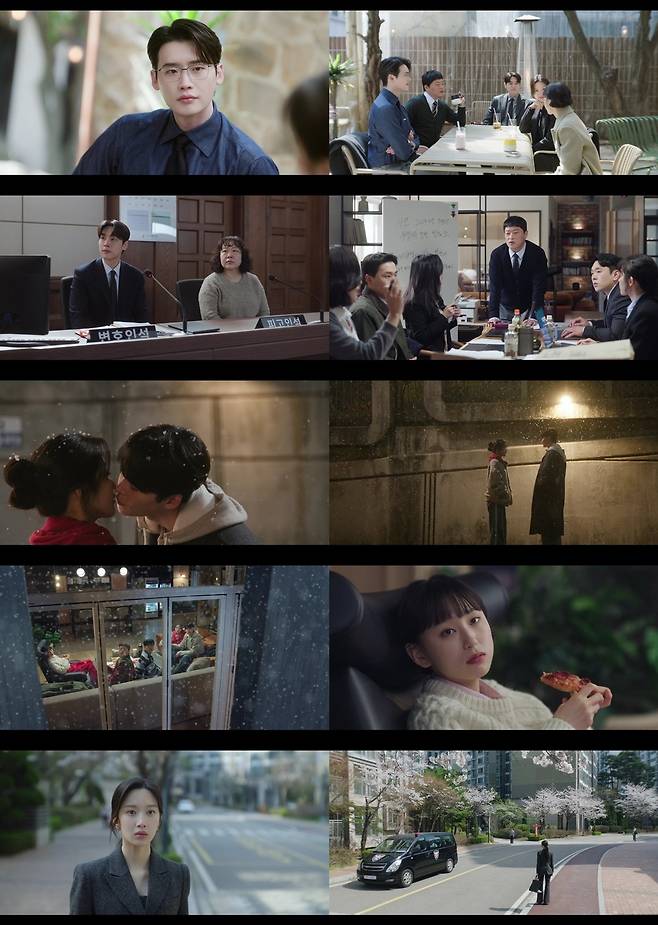 26일 방송된 tvN 토일드라마 ‘서초동’ 7회에서는 안주형(이종석)과 강희지(문가영)가 서로의 진심을 확인하며 본격적인 로맨스를 시작했다.&nbsp; 사진제공 | tvN 장은지 기자