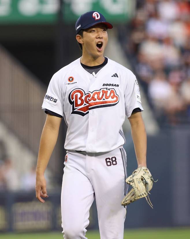 두산 베어스 투수 최민석. /사진=두산 베어스 제공