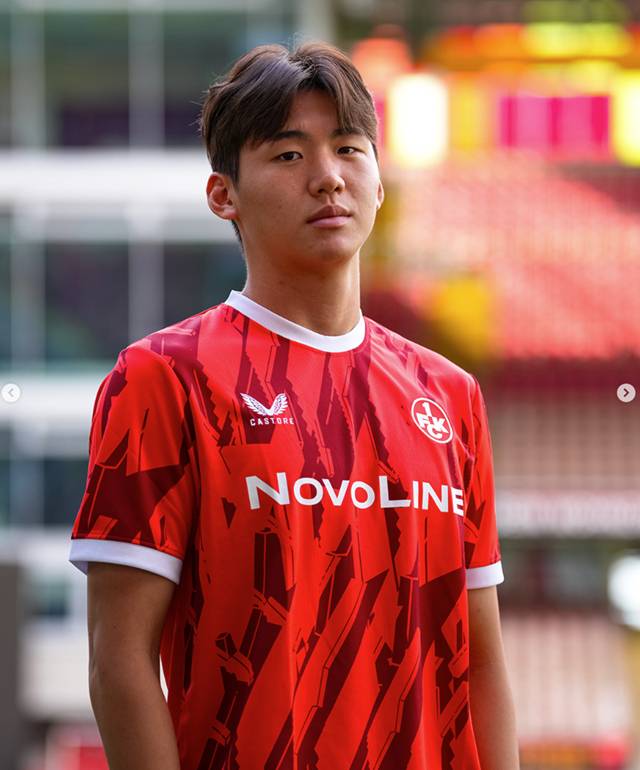 김지수. /사진=카이저슬라우테른 SNS