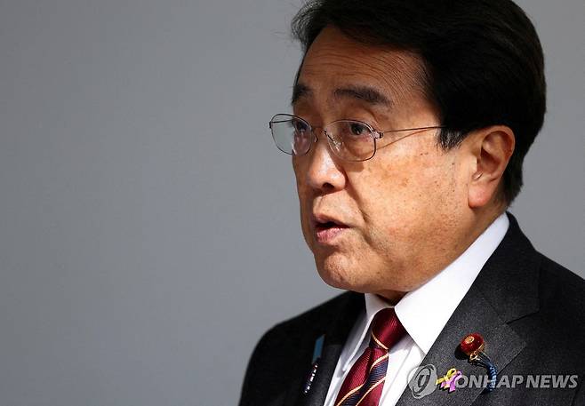아카자와 료세이 일본 경제재생상 [로이터 연합뉴스 자료사진. 재판매 및 DB 금지]
