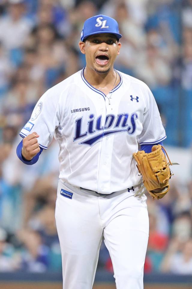 성 라이온즈의 헤르손 가라비토. 삼성 제공