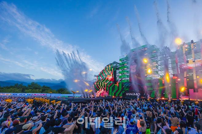 워터밤 속초 2024 현장 (사진=한화호텔앤드리조트)