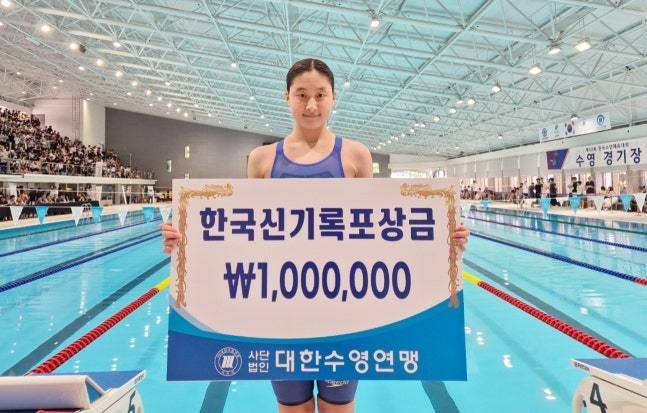 경영 국가대표 김승원. (대한수영연맹 제공)