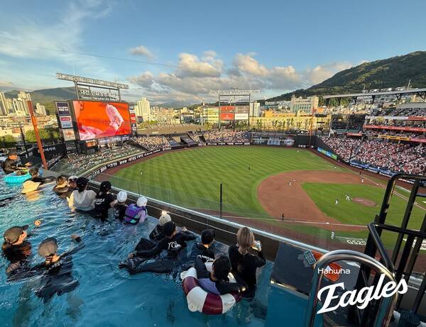 인피니티풀. ⓒ한화 이글스