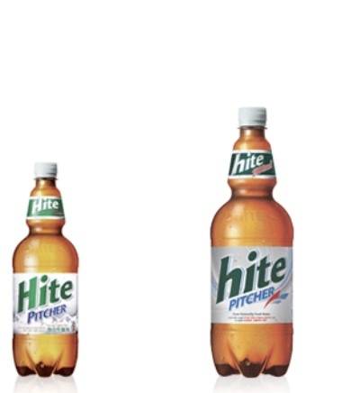 단종에 들어가는 하이트피처. [하이트진로 홈페이지]