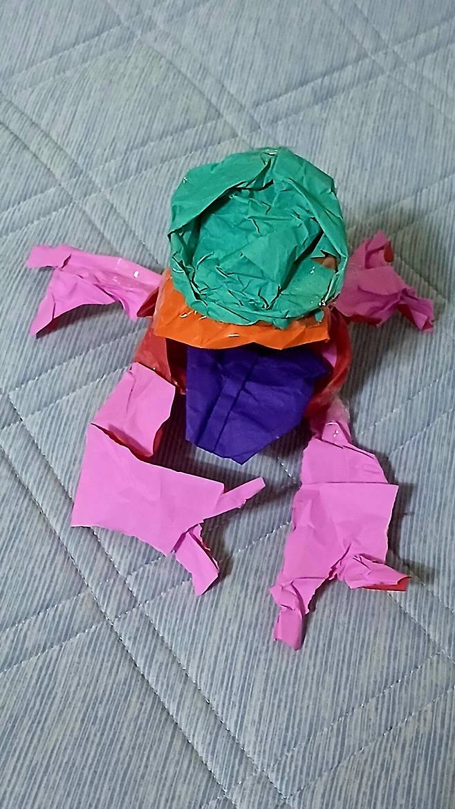 만들기) 괴물 두꺼비[색종이]