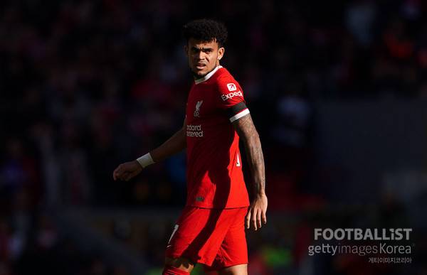 루이스 디아스(리버풀). 게티이미지코리아