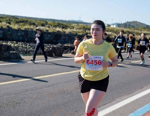 다이어트 중 러닝하고 있는 오승원씨./사진=오승원씨 제공