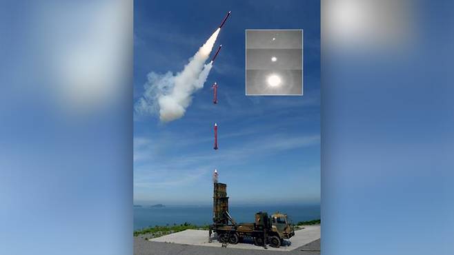 천궁-Ⅱ [연합뉴스/방사청 제공]