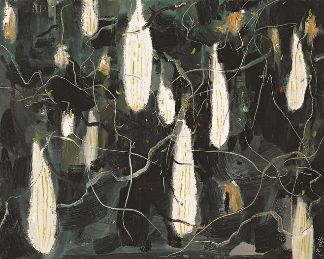 우관중의 ‘여주 고향’(1998). 예술의전당 제공