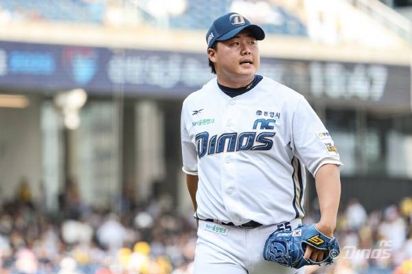 트레이드로 NC에서 KIA로 유니폼을 갈아입는 투수 한재승. NC 다이노스 제공