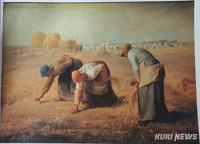 장 프랑수아 밀레, 이삭줍기, 1857, 캔버스에 유채, 83.5X111cm, 오르세 미술관