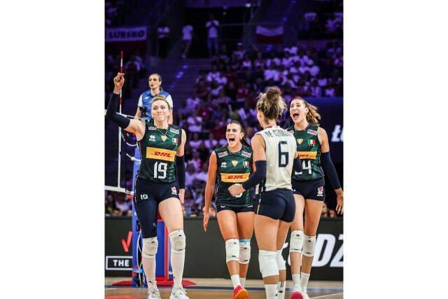 이탈리아 여자배구대표팀./FIVB