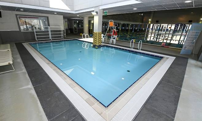 영주실내수영장 내부 시설. [영주시 제공]