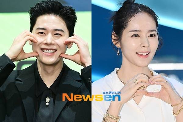 왼쪽부터 김동준 한가인/뉴스엔DB