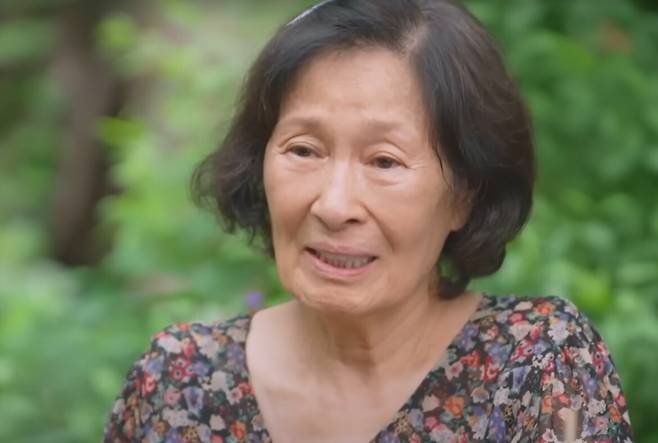 배우 김혜자. JTBC ‘천국보다 아름다운 혜자의 뜰’ 방송화면 캡처.