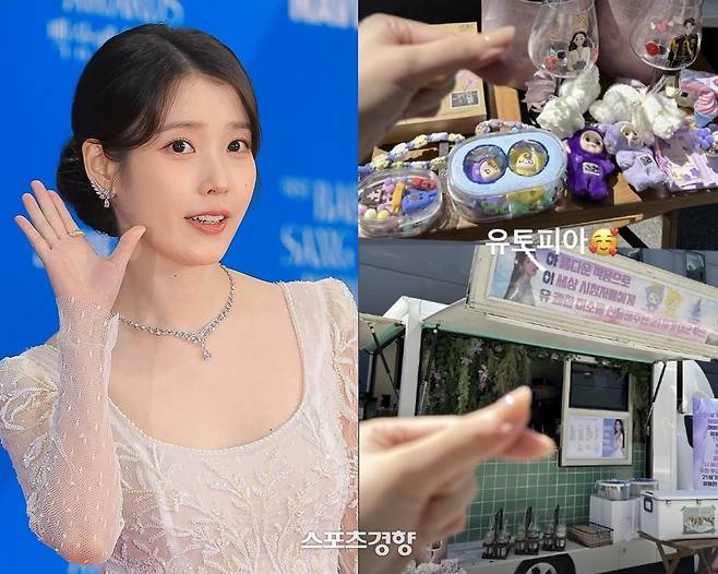 아이유 SNS 캡처