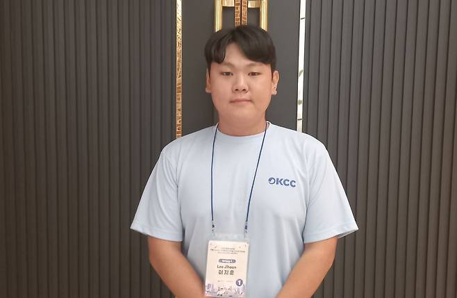 정체성 혼란 극복 후 듀크大 진학 과테말라 동포 이지훈 (인천=연합뉴스) 박현수 기자 = 재외동포협력센터가 주관한 '2025 제2차 차세대 동포 모국 초청연수'에 참가한 이지훈(19) 씨가 28일 인천 영종도 그랜드 하얏트 인천에서 연합뉴스와 인터뷰하고 있다. 2025. 07. 28.  phyeonsoo@yna.co.kr