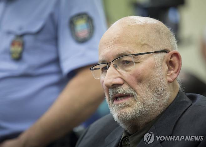 호르스트 말러 [EPA 연합뉴스 자료사진. 재판매 및 DB 금지]