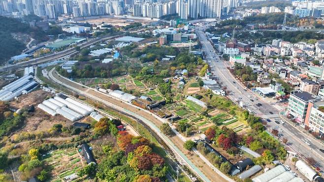 의왕 청계2지구 전경. 사진=의왕시청