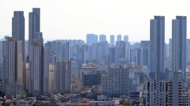 대구 아파트 단지들. 영남일보DB