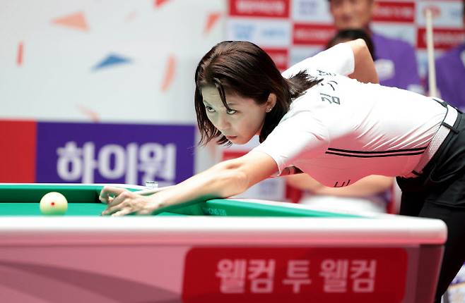 gk하나카드 김가영. 사진=PBA