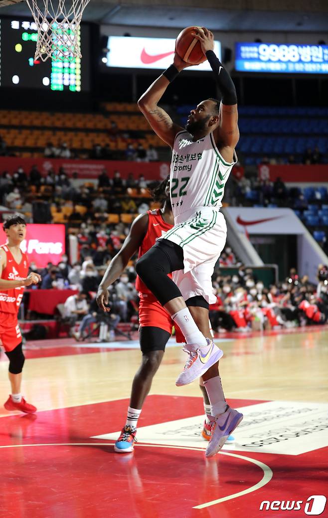 원주 DB 시절 드완 에르난데스. 뉴스1 DB ⓒ News1 구윤성 기자