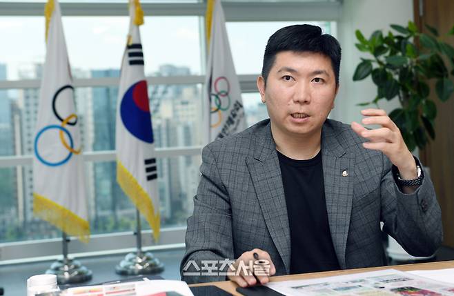 유승민 대한체육회장. 박진업 기자 upandup@sportsseoul.com