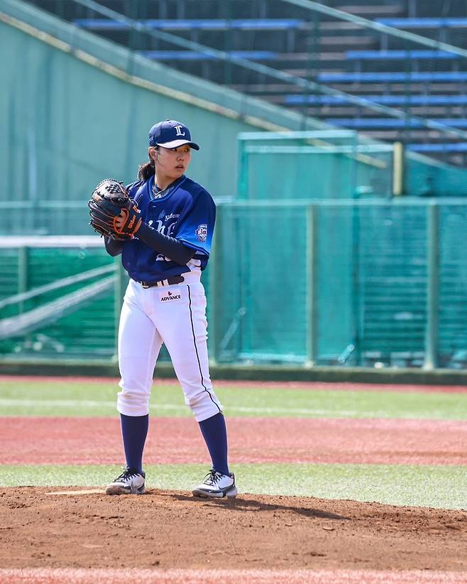 세이부 라이온즈 레이디스 김라경. 사진 | 세이부 라이온즈 레이디스 인스타그램