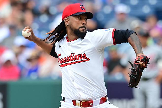클리블랜드 가디언스 마무리 엠마누엘 클라세. Imagn Images연합뉴스