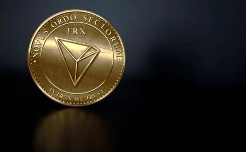 암호화폐 트론(TRX)의 가상 주화. /뉴스1