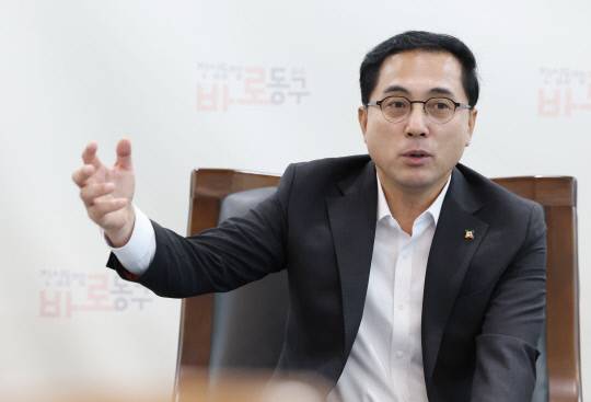박희조 동구청장은 최근 대전일보와 인터뷰를 통해