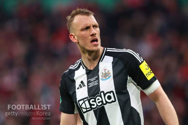 댄 번(뉴캐슬유나이티드). 게티이미지코리아