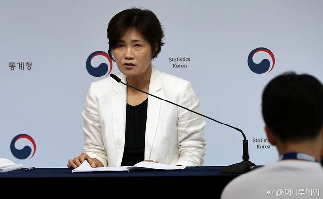 [세종=뉴시스] 강종민 기자 = 김서영 통계청 인구총조사과장