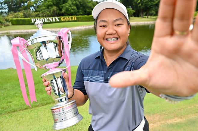 지난해 KLPGA  인터내셔널 IQT 우승자인 빠따랏 랏따놘. [사진=KLPGA]