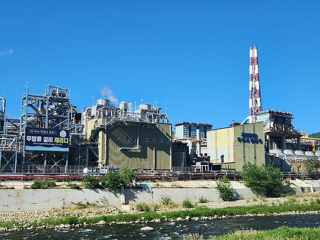 [봉화=뉴시스] 영풍 석포제련소 폐수 무방류 시스템 전경. (사진=이창훈 기자) 2025.07.28 photo@newsis.com *재판매 및 DB 금지 *재판매 및 DB 금지