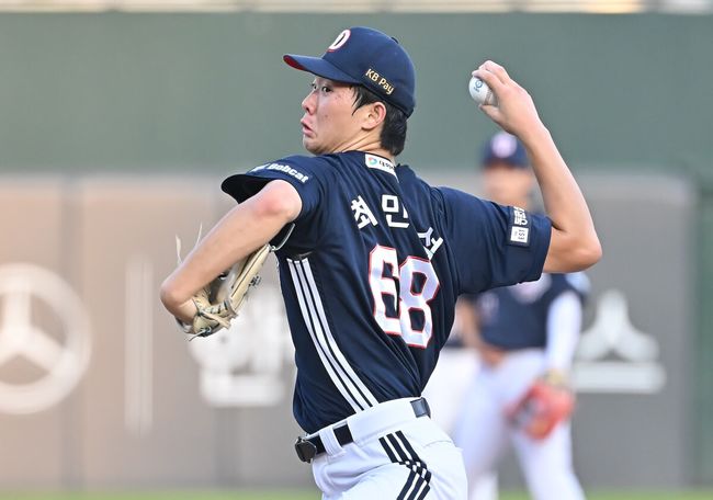 두산 루키투수 최민석./OSEN DB