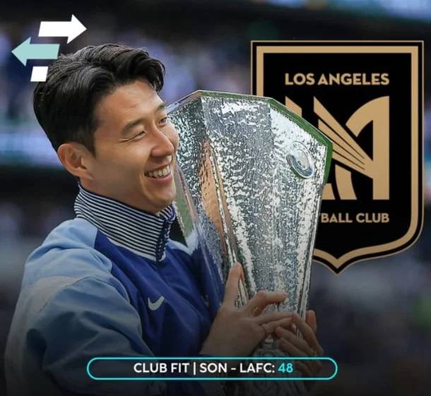 LA FC가 손흥민을 원한다. 풋볼 트랜스퍼