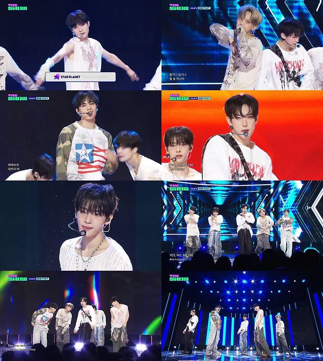 SBS M, SBS FiL ‘더쇼’ 방송 캡처