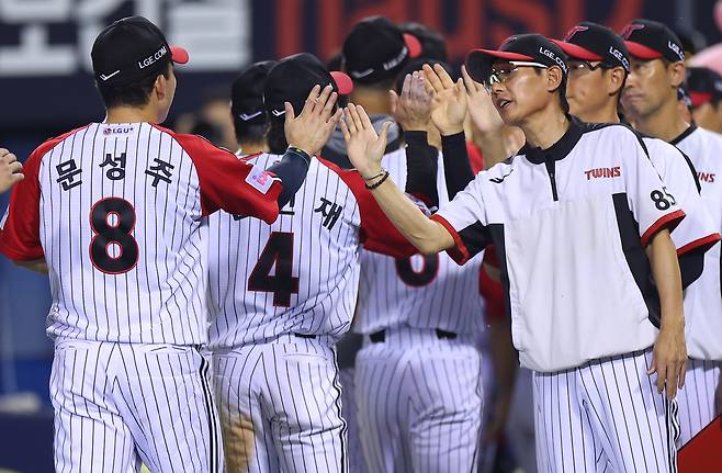 염경엽 LG 감독. 연합뉴스