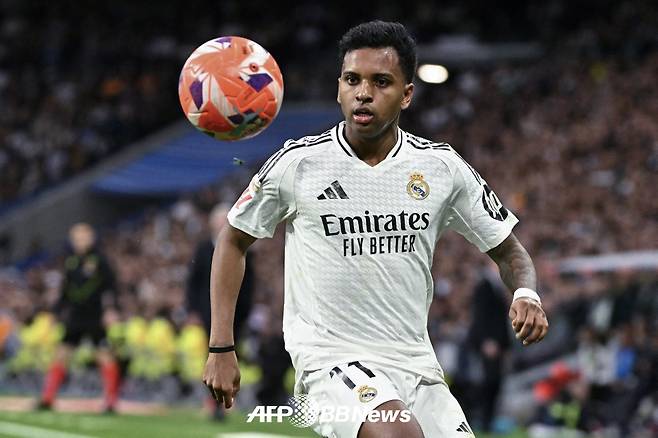 레알 마드리드 공격수 호드리구. /AFPBBNews=뉴스1