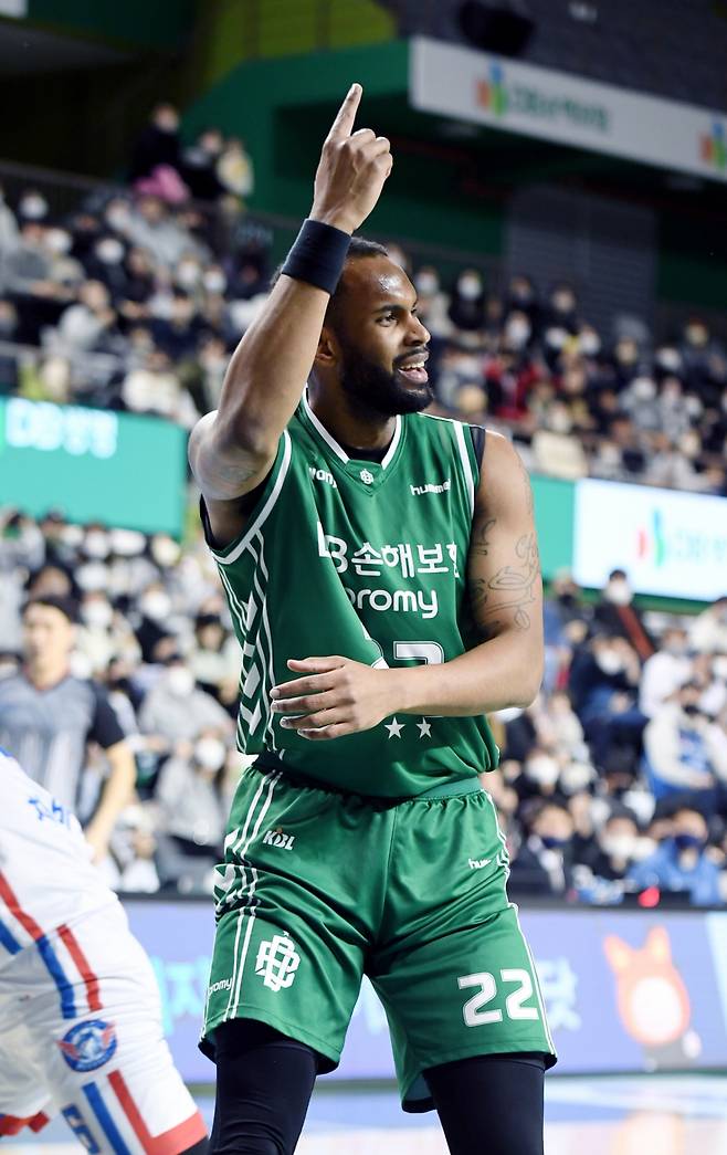 드완 에르난데스 원주 DB 시절. /사진=KBL 제공