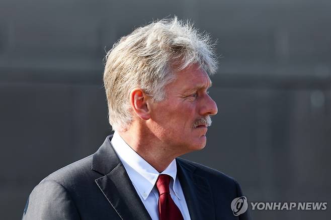 드미트리 페스코프 크렘린궁 대변인 [타스/러시아 대통령실 연합뉴스 자료사진. 재판매 및 DB 금지]