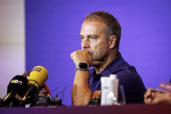 한지 플릭 바르셀로나 감독. ⓒ올리브크리에이티브