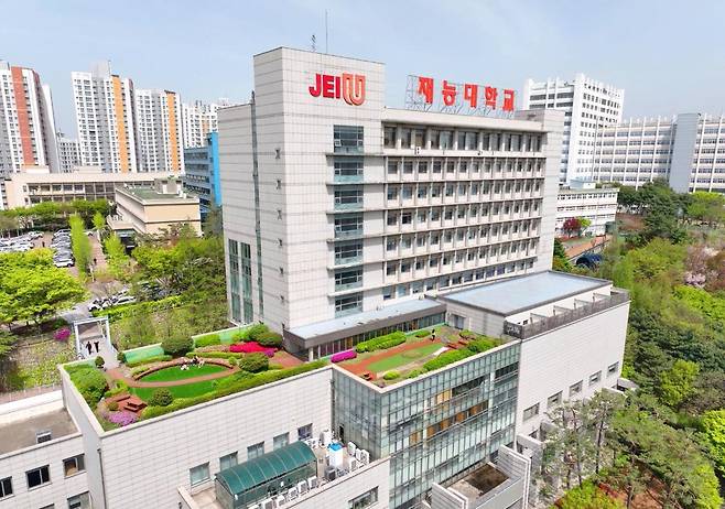 재능대 제물포캠퍼스 재능관 전경. 재능대 제공