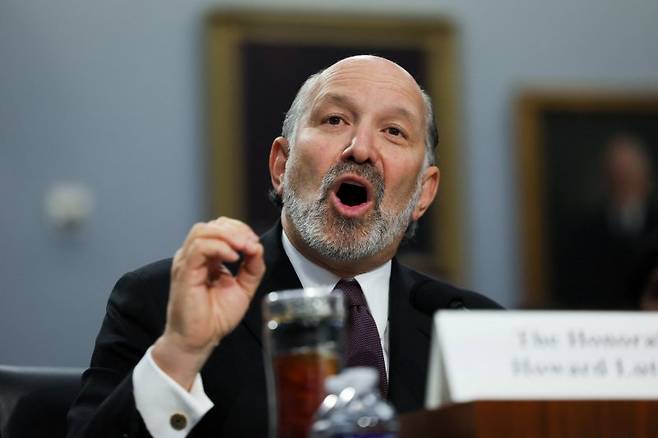 하워드 러트닉 미국 상무부 장관. 로이터연합뉴스