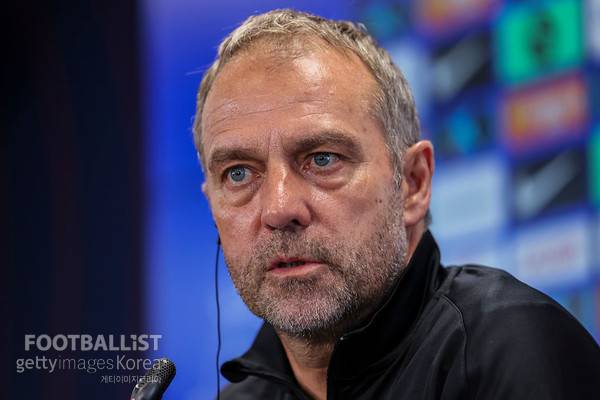 한지 플릭 바르셀로나 감독. 게티이미지코리아